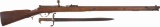 Dreyse Model 1860 Needlefire Bolt Action Rifle with Bayonet