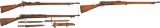 Three U.S. Springfield Military Rifles