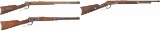 Three Winchester Lever Action Longarms