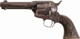 Colt Black Powder Frame Etched Panel Frontier Six Shooter