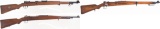 Three Military Mauser Pattern Bolt Action Rifles