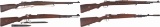 Four Military Mauser Bolt Action Rifles