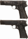 Two Polish Radom Semi-Automatic Pistols