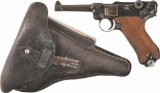 Mauser 1942 Police Luger Pistol with Holster