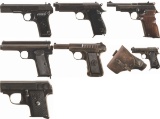 Seven Semi-Automatic Pistols