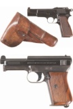 Two Semi-Automatic Pistols