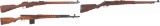 Three Military Rifles