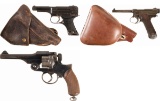 Three Japanese Military Handguns