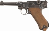 DWM 1918 Military Luger Semi-Automatic Pistol