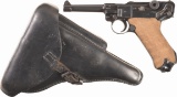 Mauser '42/byf' P.08 Luger with Holster
