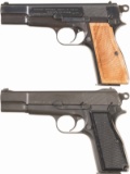 Two Hi Power Semi-Automatic Pistols