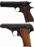 Two Military Semi-Automatic Pistols