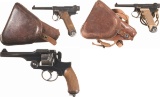 Three Imperial Japanese Military Handguns