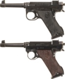 Two Swedish Military Semi-Automatic Pistols