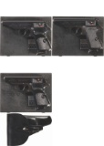 Three Walther/Interarms PP Series Semi-Automatic Pistols
