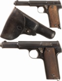 Two Astra Semi-Automatic Pistols