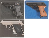 Three Semi-Automatic Pistols