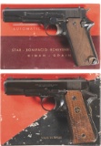 Two Boxed Spanish Semi-Automatic Pistols