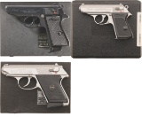 Three Walther/Interarms Semi-Automatic Pistols