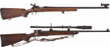 Two U.S. Bolt Action Target Rifles