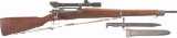 U.S. Remington 03-A4 Sniper Rifle with M84 Scope, Bayonet