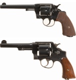 Two U.S. Military Double Action Revolvers
