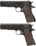 Two Military Semi-Automatic Pistols