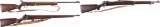 Three Bolt Action Rifles