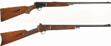 Two Winchester Semi-Automatic Rifles