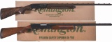 Two Remington Shotguns with Boxes