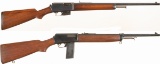 Two Winchester Semi-Automatic Rifles