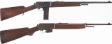 Two Winchester Semi-Automatic Rifles