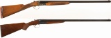 Two Ithaca/SKB Side by Side Shotguns