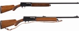 Two Browning Semi-Automatic Shotguns