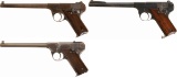 Three Fiala Arms & Equipment Co. Model 1920 Repeating Pistols