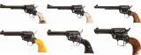 Six Single Action Revolvers