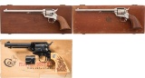 Three Colt .22LR Single Action Revolvers