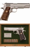 Pair of Cased World War II Commemorative Colt 1911A1 Pistols