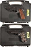 Two Cased Kimber Semi-Automatic Pistols
