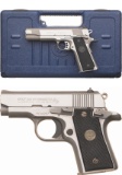 Two Colt Semi-Automatic Pistols