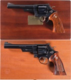 Two Cased Smith & Wesson Double Action Revolvers