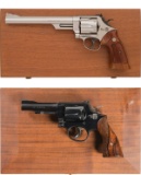 Two Cased Smith & Wesson Double Action Revolvers