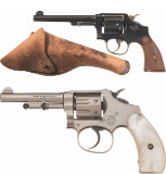 Two Smith & Wesson Double Action Revolvers