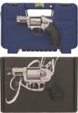 Two Hammerless Double Action Revolvers