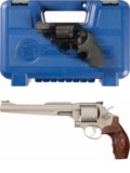 Two Smith & Wesson Double Action Revolvers