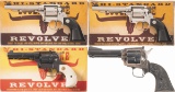 Four .22 Caliber Revolvers