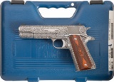 Engraved Springfield Armory Inc. 1911A1 Semi-Automatic Pistol