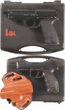 Two Heckler & Koch Semi-Automatic Pistols with Cases