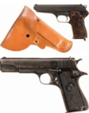 Two European Semi-Automatic Pistols