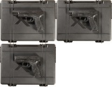 Three Springfield Armory Inc. XDM Semi-Automatic Pistols